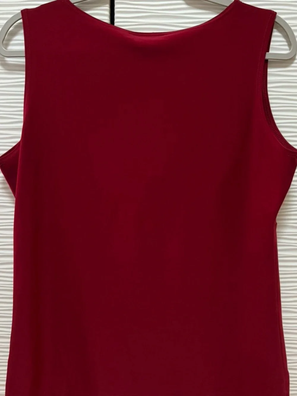 vintage 90s dress barn red fancy top! - Picture 3 of 3